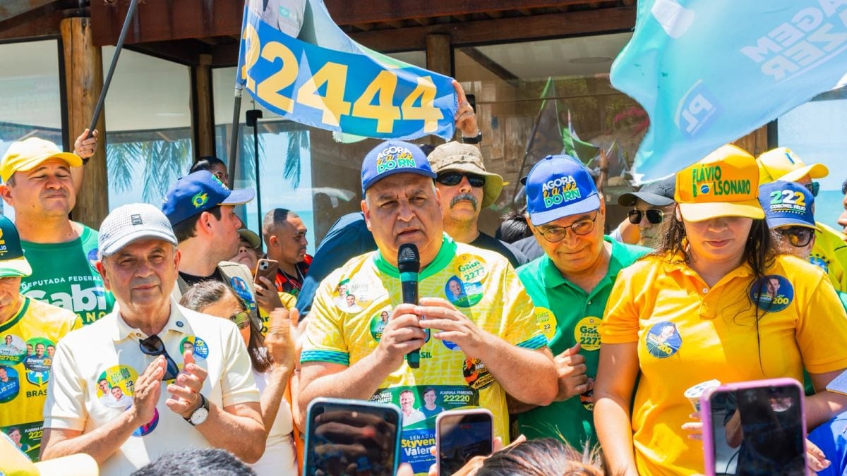 Alfredo Gaspar e Rogério Marinho fazem campanha no Rio Grande do Norte