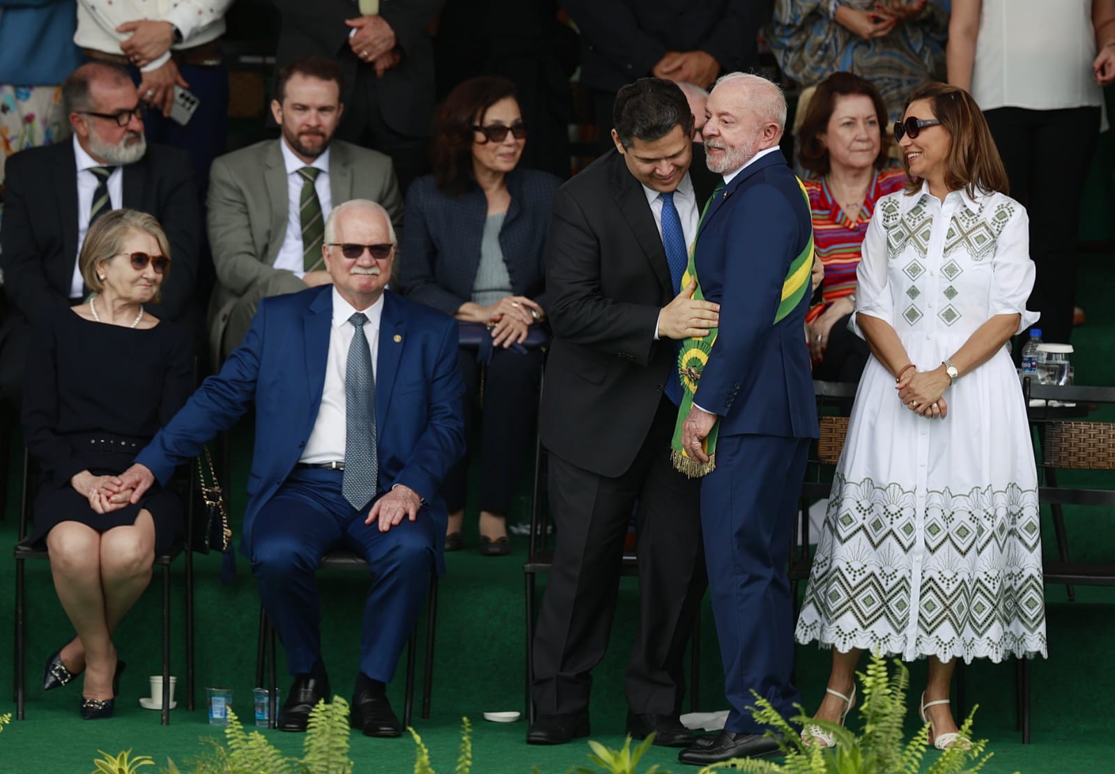 Presidente Lula durante o desfile de 7 de Setembro em Brasília