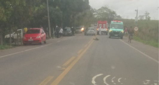 Três pessoas ficam feridas em dois acidentes na RJ-224, em SFI