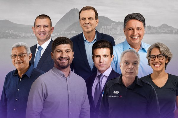 Candidatos ao Governo do RJ divulgam agendas desta segunda-feira