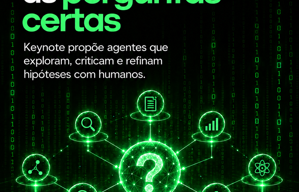 Keynote na ECML PKDD propõe redes de agentes de IA para descoberta científica
